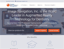 Tablet Screenshot of image-navigation.com